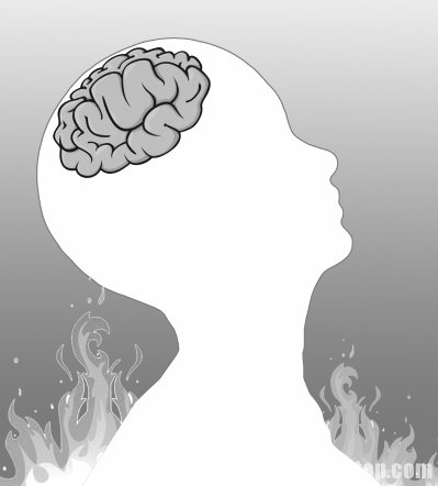 感冒小心染上病毒性脑炎。