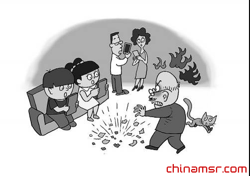 7成人过度依赖手机忽视交流