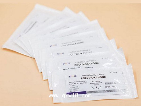 单股pdo可吸收缝合线（带针）