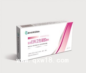 吾舒优壳聚糖季铵盐医用妇科卫生凝胶敷料