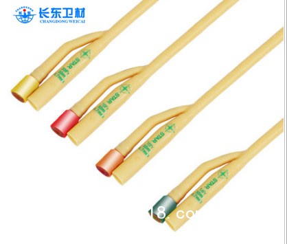 乳胶双腔导尿管