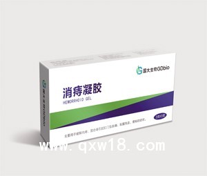 痔疮抗菌凝胶敷料